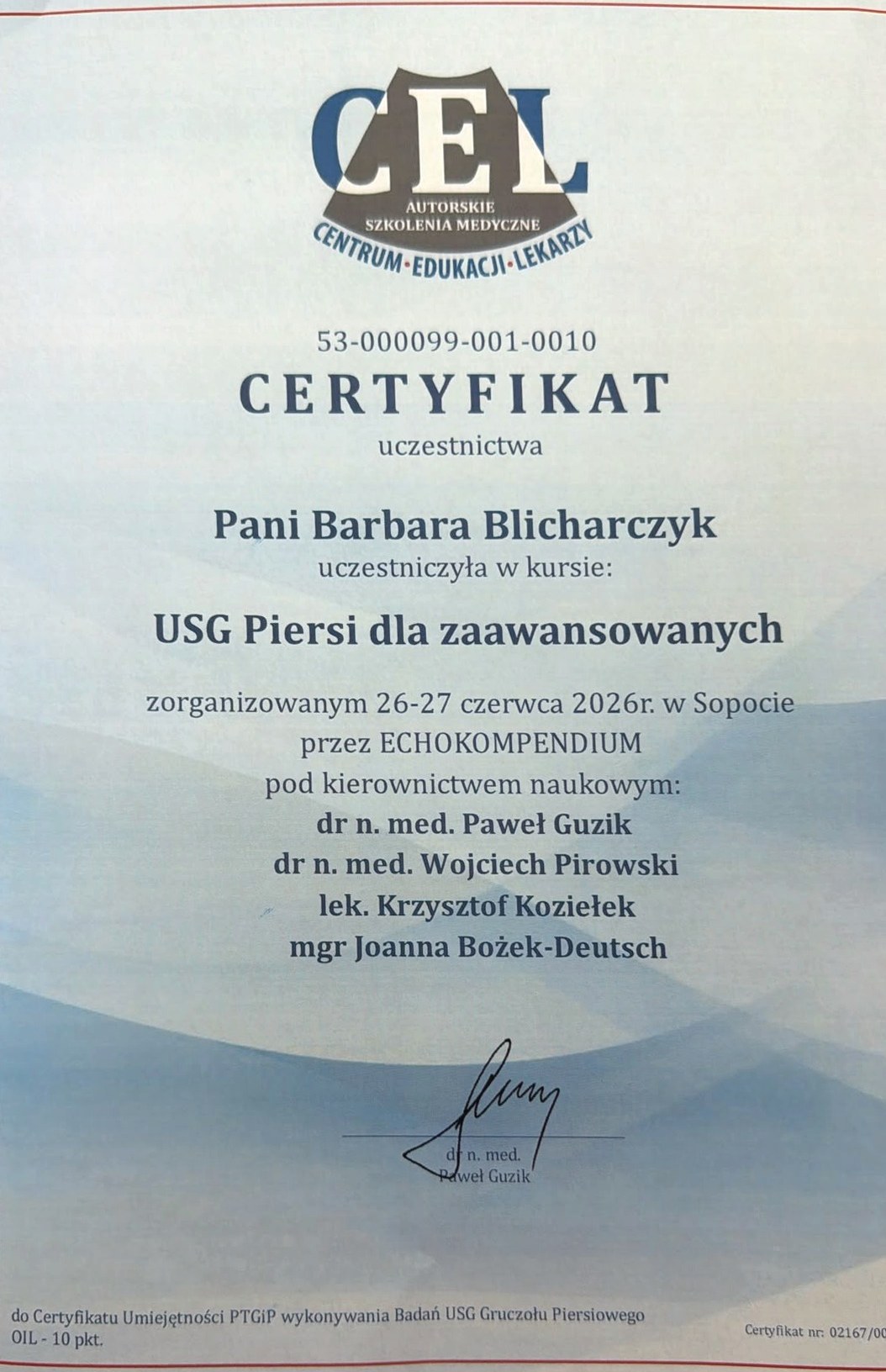 USG Piersi dla zaawansowanych - Echokompendium